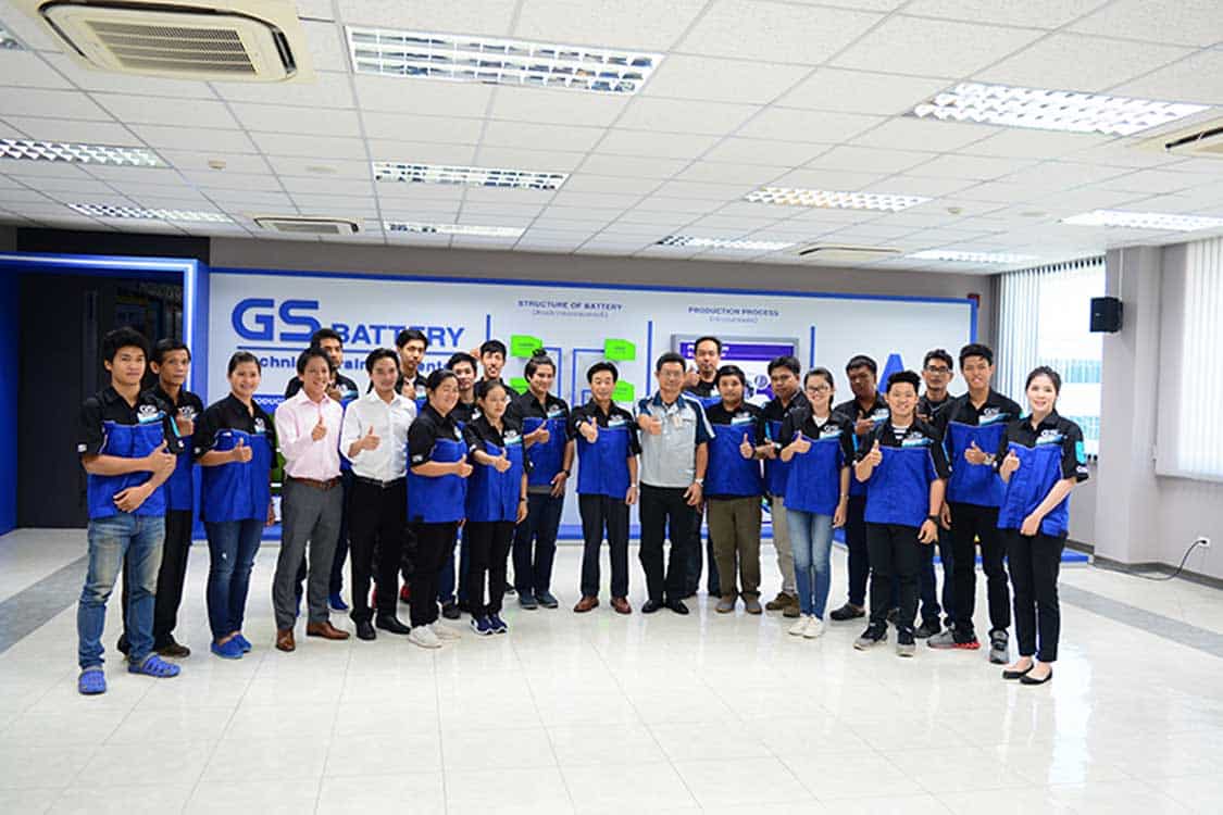 แบตเตอรี่รถยนต์ GS GT120