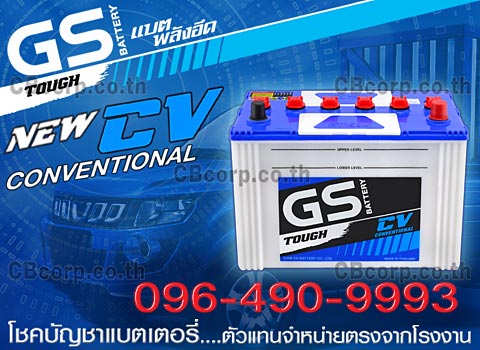 ราคาแบตเตอรี่รถยนต์ GS