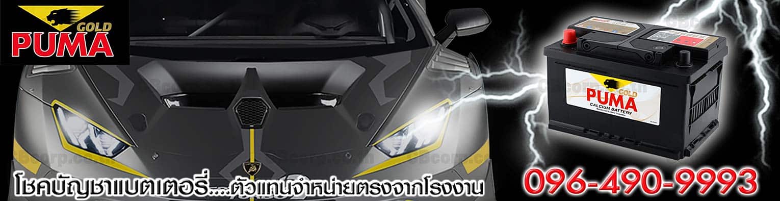 ราคาแบตเตอรี่รถยนต์ PUMA
