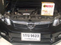 เปลี่ยนแบต Honda ACCORD