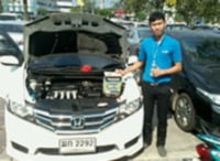 เปลี่ยนแบต Honda CITY